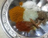 A picture of step 2 of Gobhi qeema.