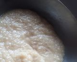 A picture of step 3 of Bread halwa.