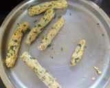 A picture of step 2 of Chawal ke fundke with Rabdi.