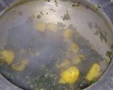 A picture of step 9 of Alo palak maithi.