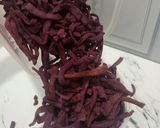 Foto langkah ke 7 dari resep Stik Ubi Ungu Manis.