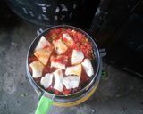 A picture of step 3 of Left over ugali toast.