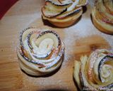 A picture of step 16 of Apple rose shaped cakes.