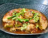 A picture of step 11 of Charsi karahi.
