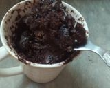 A picture of step 6 of Chocolate mug cake.