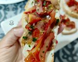 Foto del paso 5 de la receta Montadito de salazones con queso finas hierbas