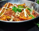 A picture of step 7 of Prawns angara karahi.