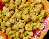 टमाटर आलू संग मूंग दाल की मंगोड़ी की सब्जी रेसिपी चरण 1 फोटो
