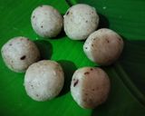 A picture of step 2 of Fiber rich coconut laddoo.