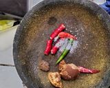 Foto langkah ke 3 dari resep Rujak Kangkung Sambel Asem.