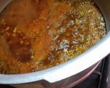 A picture of step 5 of Chatpata lobia.