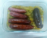 Foto del paso 6 de la receta: Calabacín frito con cebolla