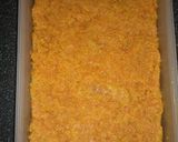 A picture of step 3 of Gajar barfi.