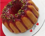 عکس مرحله 6 از دستور کیک وانیل با روکش سس انار (عید نیمه شعبان) 😋