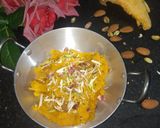 A picture of step 4 of Pumpkin Halwa.