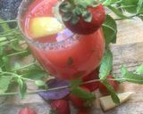 Une image de l'étape 8 de Jus de 🍓 fraises citron 🍋 menthe fraîche 🍃.