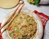 Foto langkah ke 5 dari resep CapCay Mie pedas.