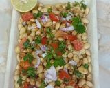 A picture of step 6 of Soyabean Dal Masala Chat.