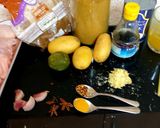A picture of step 1 of Malaysian Chicken Curry.
