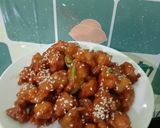 Foto langkah ke 3 dari resep 15.Korean Fire Chicken Dakgangjeong Ayam pedas Korea simple byme.