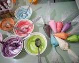 Foto langkah ke 3 dari resep Bolu Gulung Lukis (Brownies).