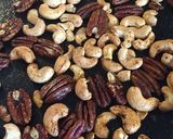 A picture of step 2 of Salt & Chilli Roasted Nuts 🌶.