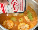 A picture of step 3 of Tamarind Vegetable Soup with Ground Spices.