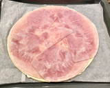 Foto del paso 2 de la receta: Pastel salado de hojaldre con jamón, queso y sésamo “sin gluten”