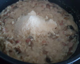 Foto del paso 4 de la receta: Risotto de bacon y setas variadas