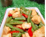 Foto langkah ke 5 dari resep Tumis Buncis Tahu.
