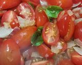 Foto del paso 3 de la receta: Spaghetti con Cherry, Albahaca y Ricotta