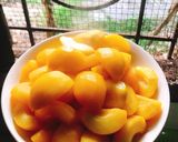 Hình bước làm 4 của món Đào ngâm (trà đào)
