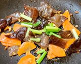 沙茶素肉白菜( 含五辛 )的食譜步驟5照片
