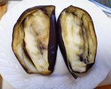 Foto del paso 3 de la receta Berenjenas rellenas de Jamoncitos de pollo 🍆🍗