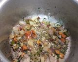 A picture of step 2 of Vegitable Poha Upma.