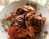 Foto langkah ke 3 dari resep Kepiting Saus Inggris.