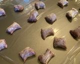 A picture of step 9 of Purple Sweet Potato Gnocchi with Sage Brown Butter.
