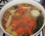 Zöldségleves recept fázis 1 fotója