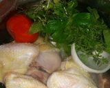 Foto del paso 1 de la receta: Caldo de pollo a mi estilo con plátano