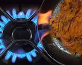 Foto del paso 6 de la receta: 🔥🍠🥃Batatas flambeadas asadas al rescoldo - Batatas caramel scotch 🥃🍠🔥