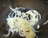 A picture of step 3 of Chicken Fried Rice.