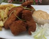A picture of step 9 of Fish and chips.
