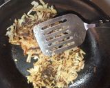 A picture of step 4 of Helge's Rösti.