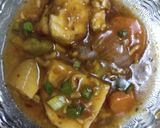 A picture of step 5 of Chilli Paneer.
