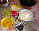 Foto del paso 1 de la receta: Budín de vainilla con chispas de chocolate 🍫