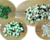 Foto del paso 1 de la receta: Taco de ternera con berenjena y salsa alkale