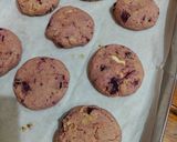 Foto langkah ke 7 dari resep Soft Cookies Ubi Ungu (Ubee Soft Cookies) dengan isian creamcheese.