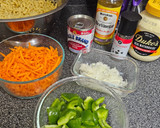 A picture of step 1 of Macaroni Salad.