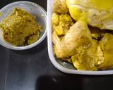 Foto langkah ke 3 dari resep Ayam ungkep bumbu lengkuas.