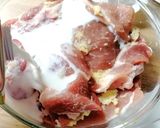 Gombás sertéssült recept fázis 1 fotója